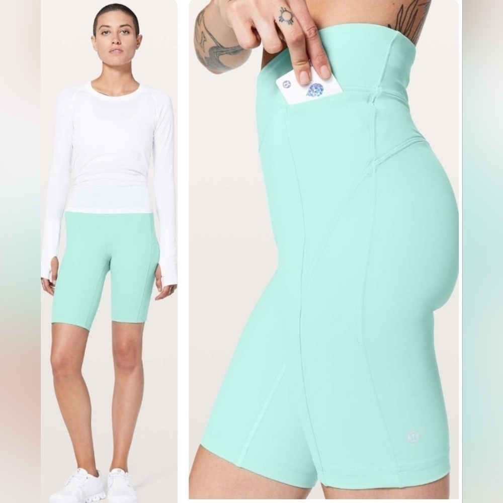 Lululemon On Pace Short *10" In  Washed Marsh Size 2